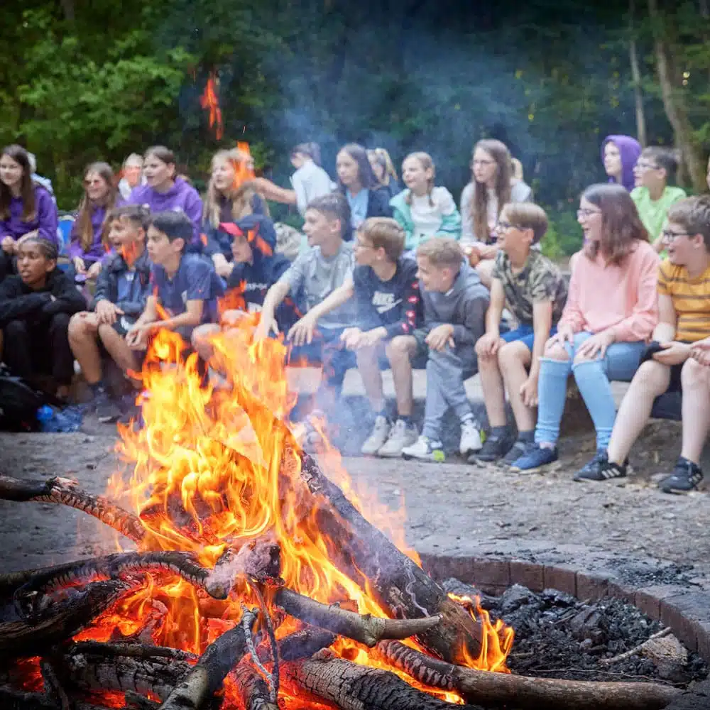 Fun campfire activities to do at PGL