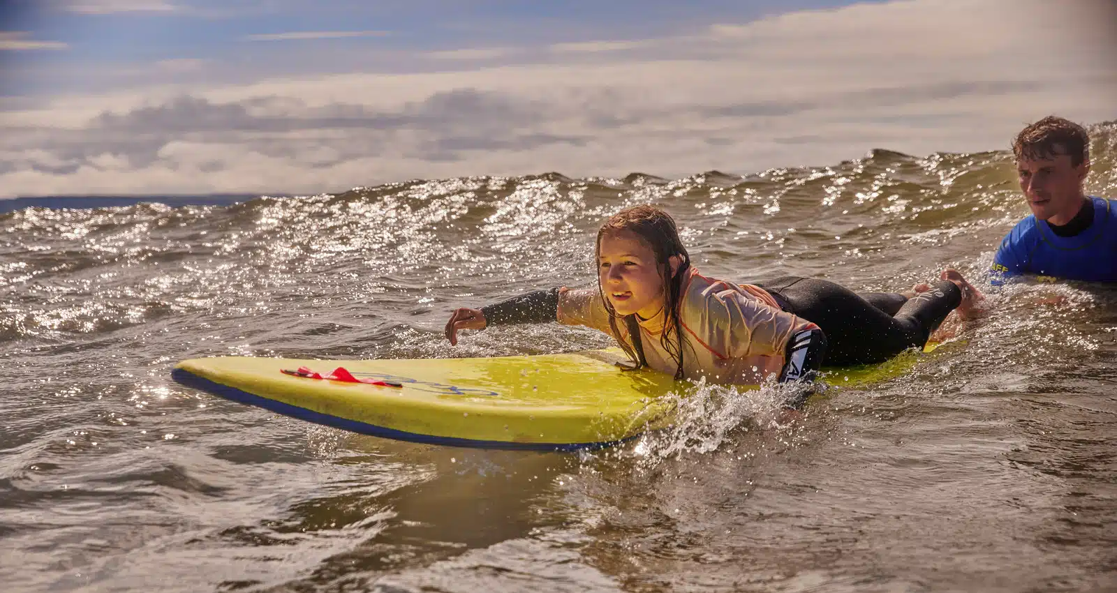 The benefits of surfing for kids